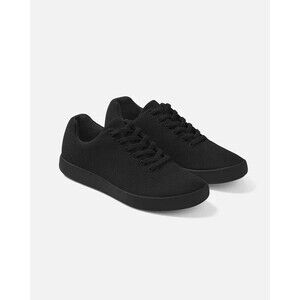 Atoms Adult Shoes Black Model 000 Athletic Low Top Sneaker  Men 8.75 Women 10.25